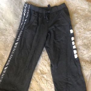 Victoria’s Secret Pink Zebra Sweatpants